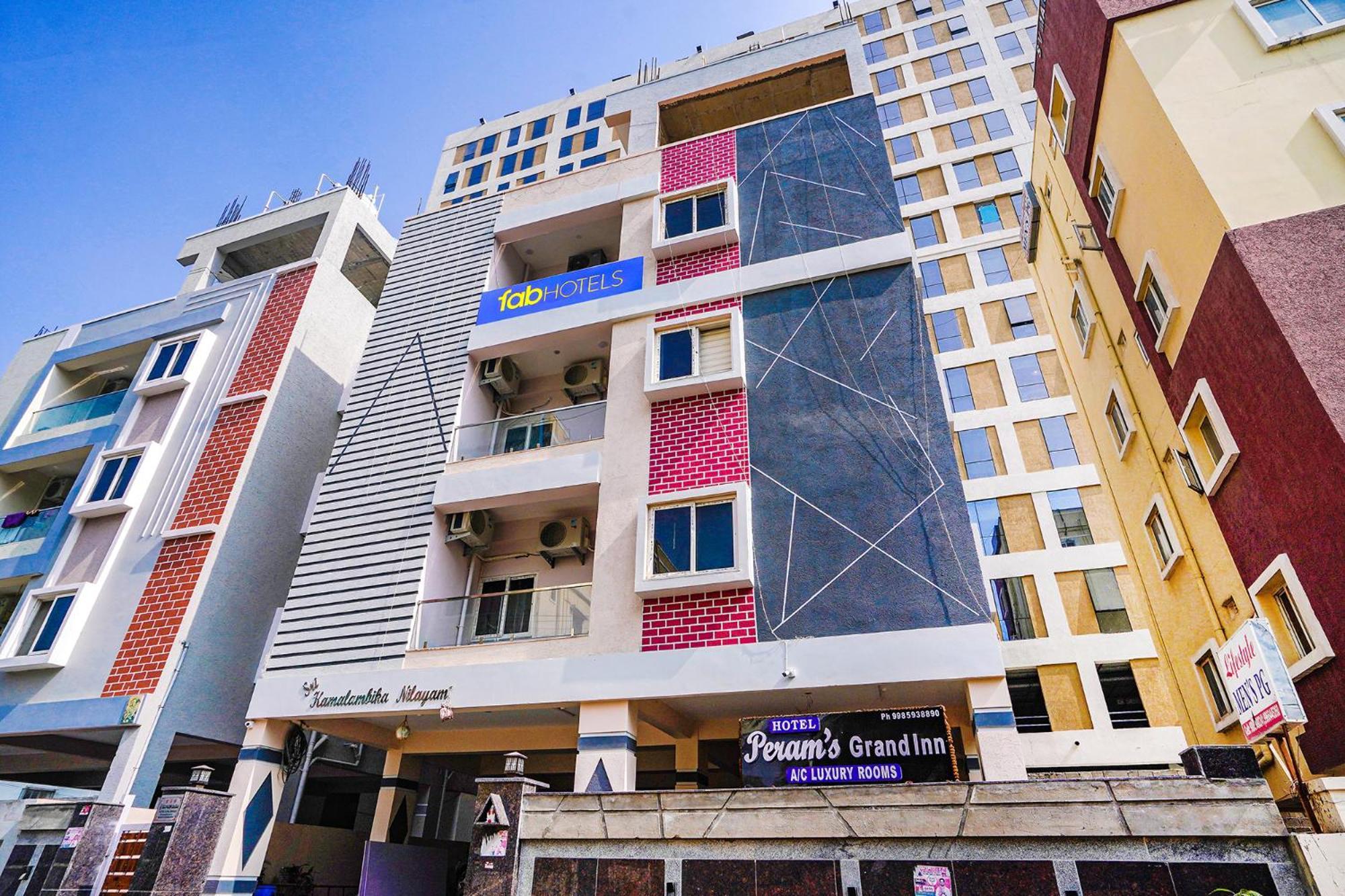 Fabhotel Perams Grand Inn - Hitech City Hyderabad Exterior foto